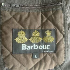 Barbour men's quilted jacket
